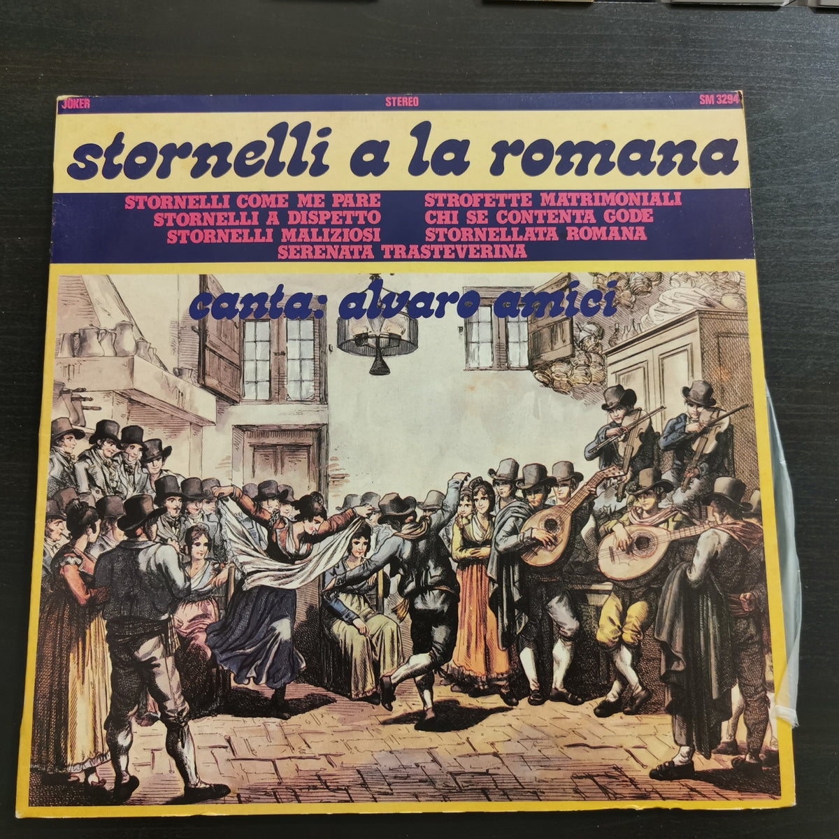 Alvaro Amici – Stornelli a la romana (LP)