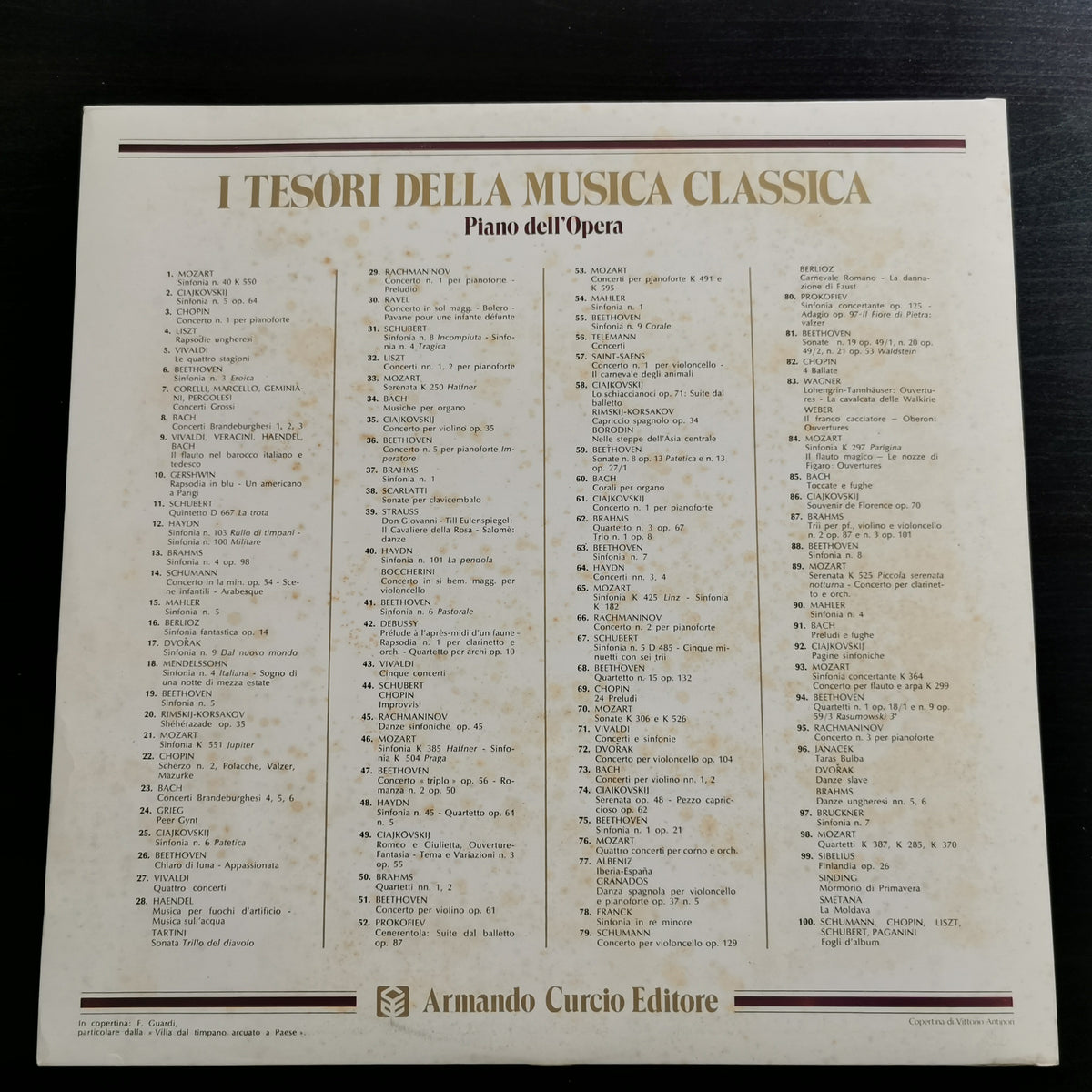 Vivaldi – Concerti e Sinfonie (LP)