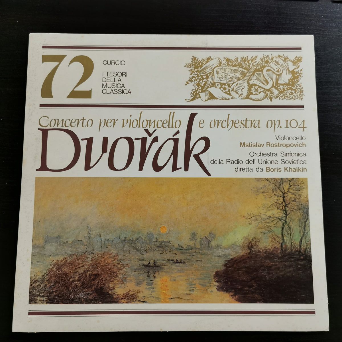 Dvořák – Concerto per violoncello e orchestra op. 104 (LP)