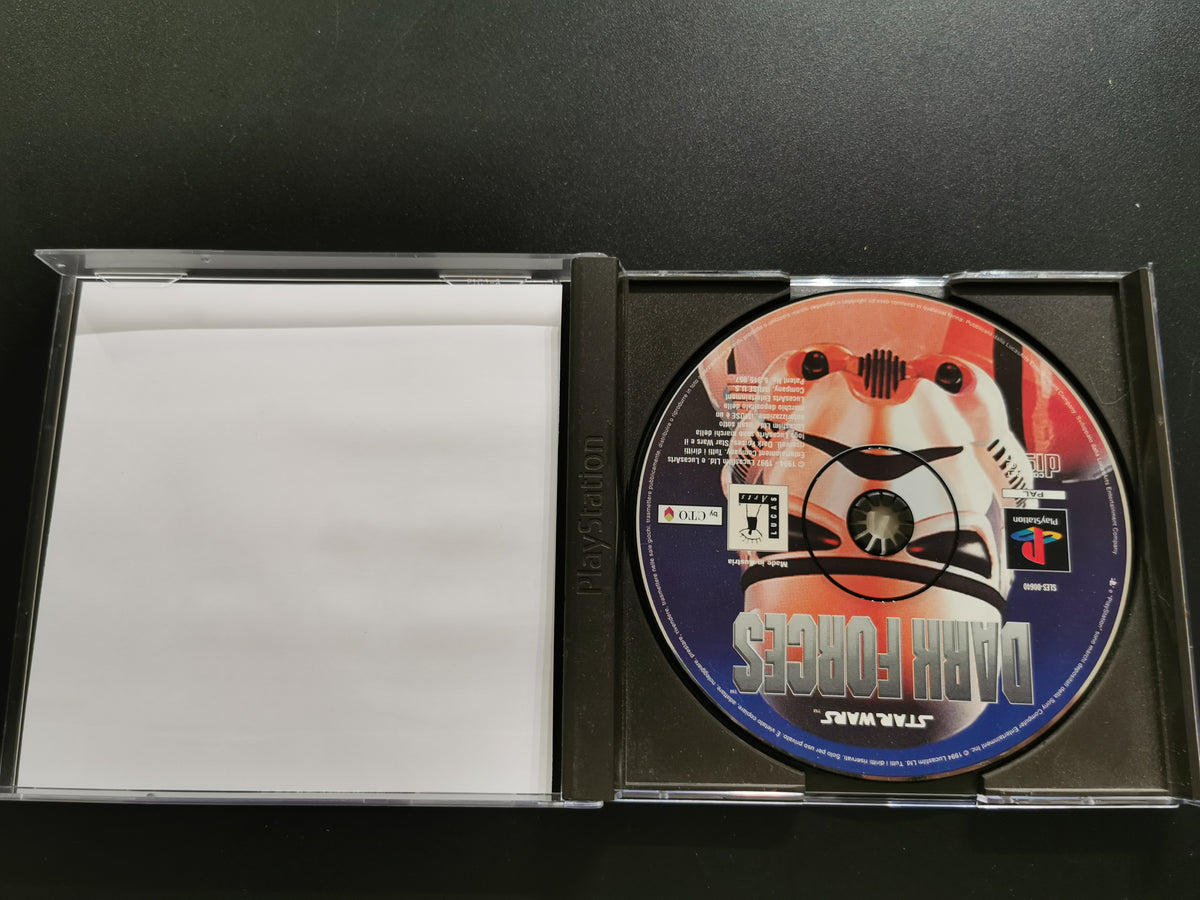 Star Wars: Dark Forces (PS1) – Senza manuale, cover custom
