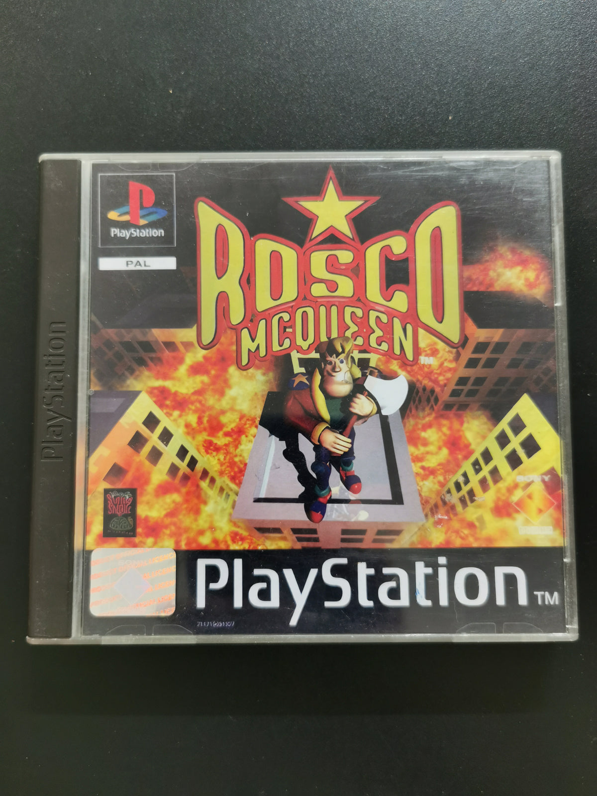 Rosco McQueen (PS1) – Senza manuale, cover custom
