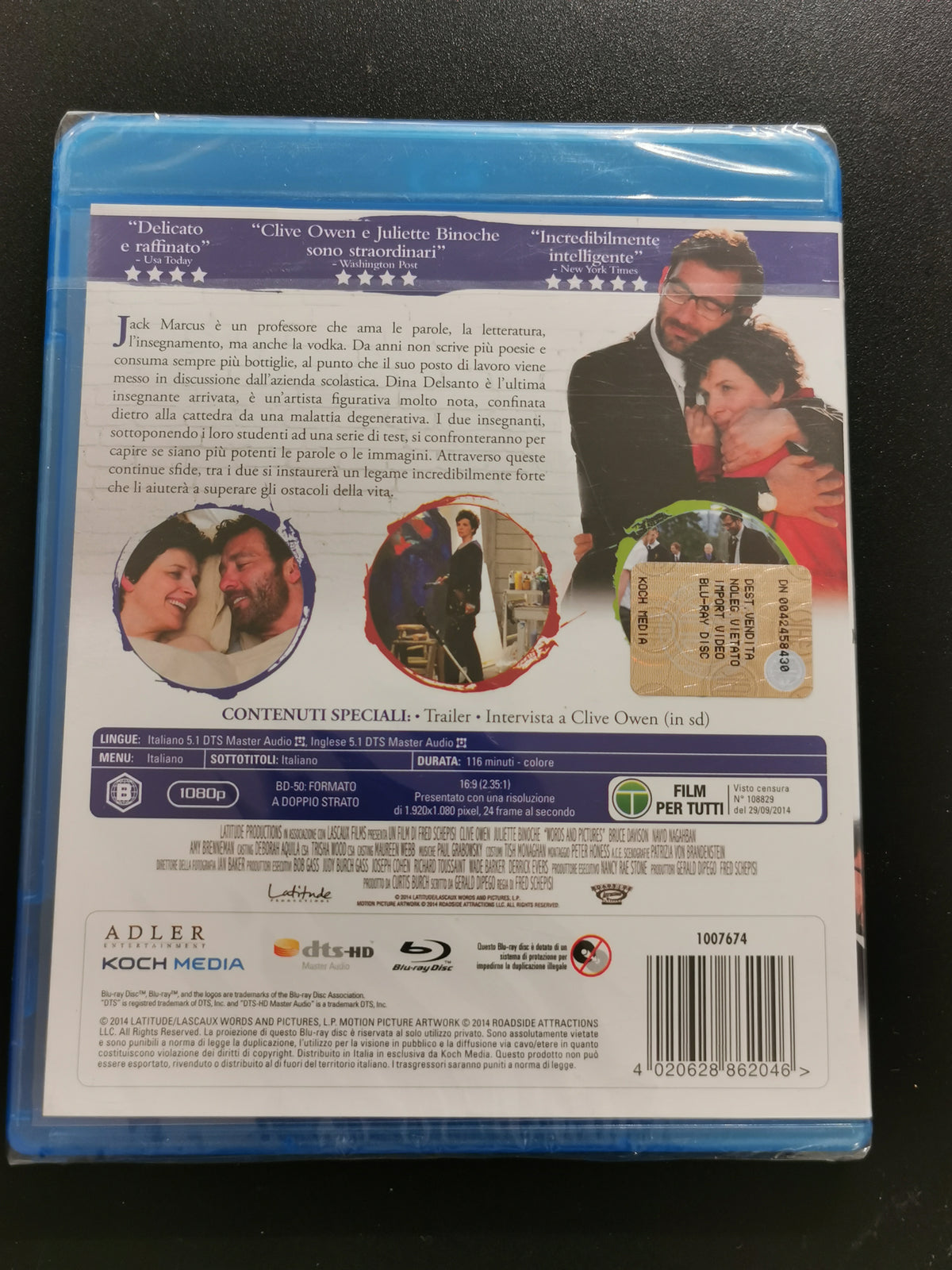 Words and Pictures (Blu-ray) *Nuovo