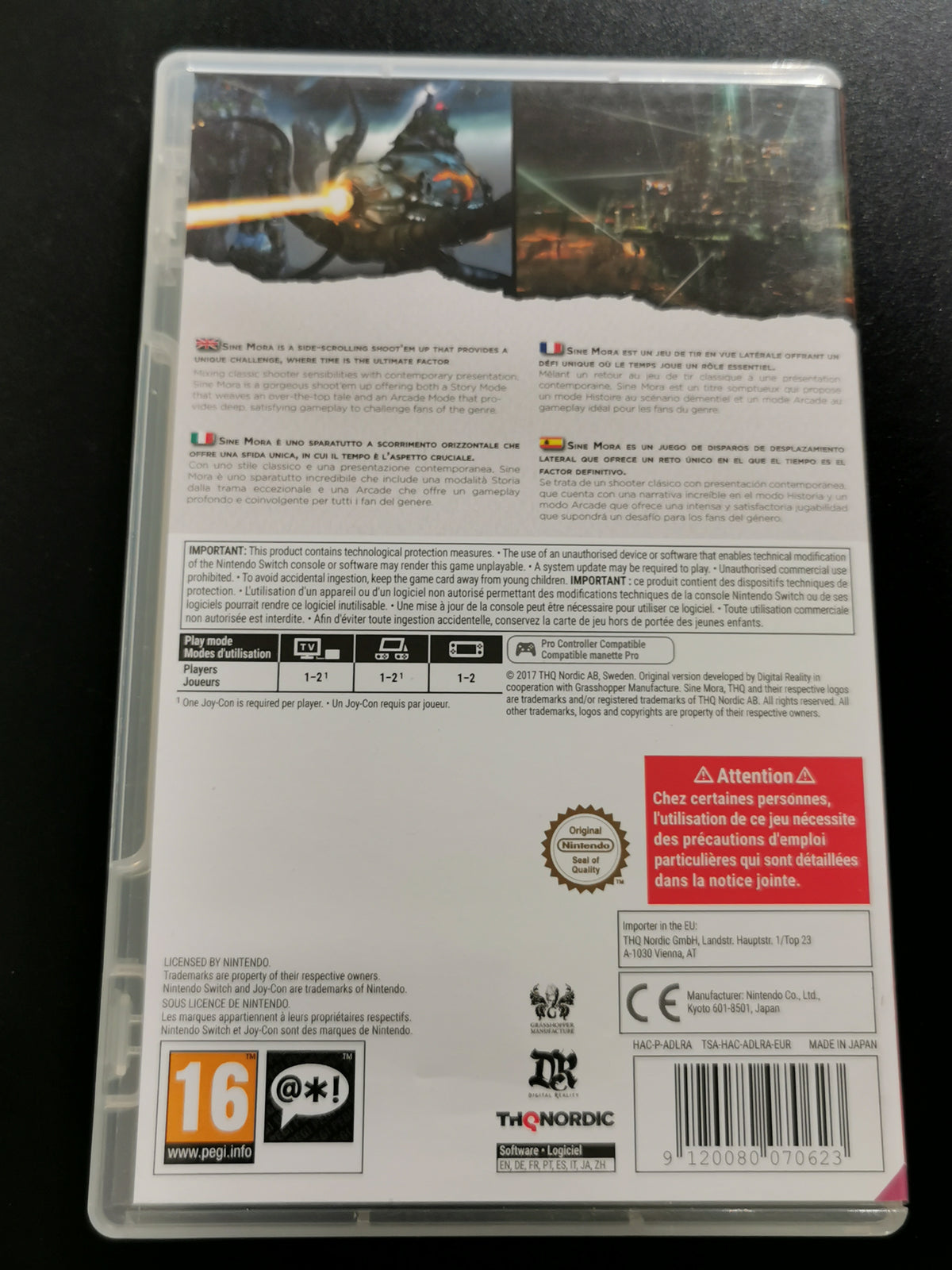 Sine Mora EX (Switch)