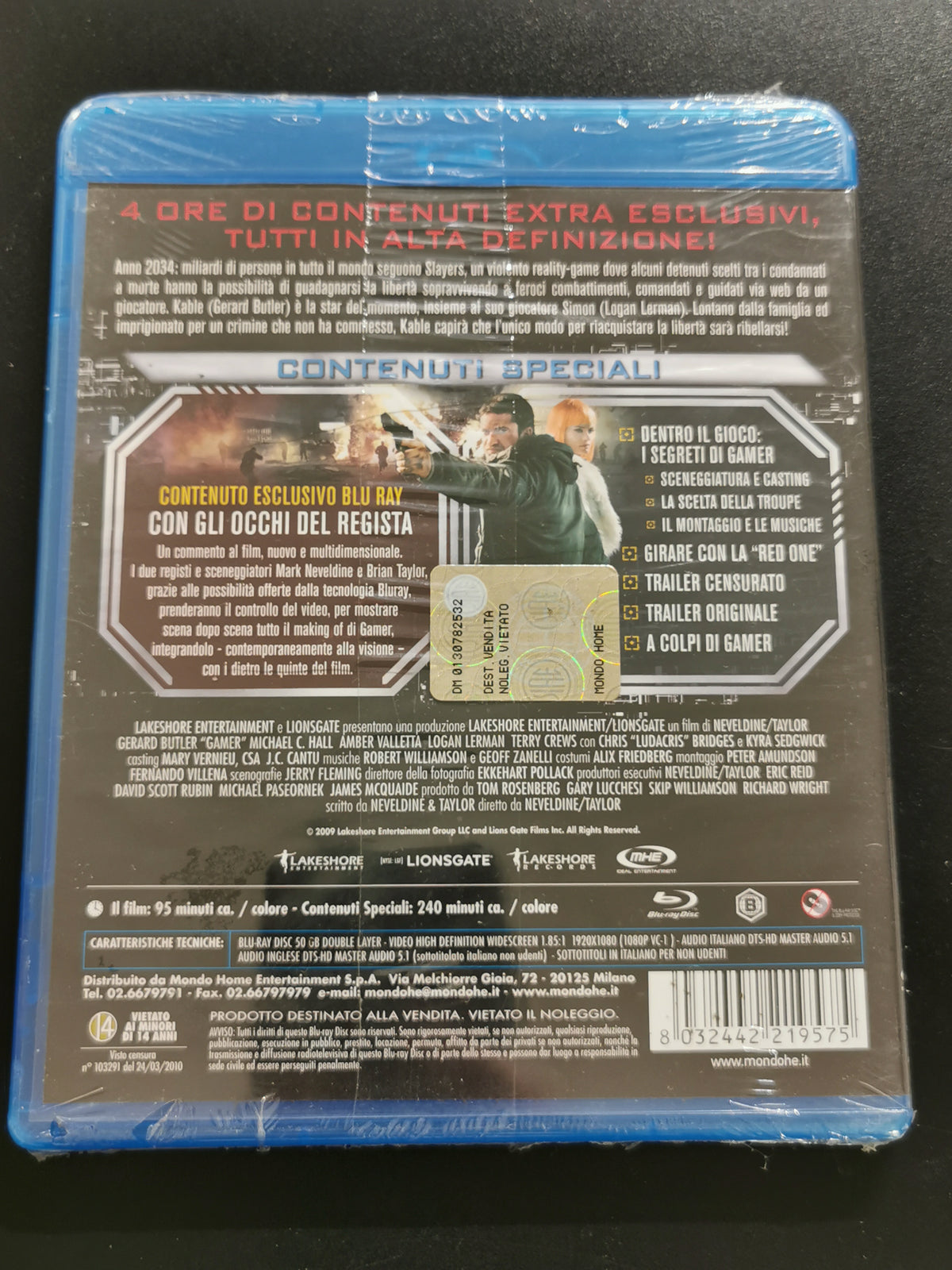 Gamer (Blu-ray) *Nuovo