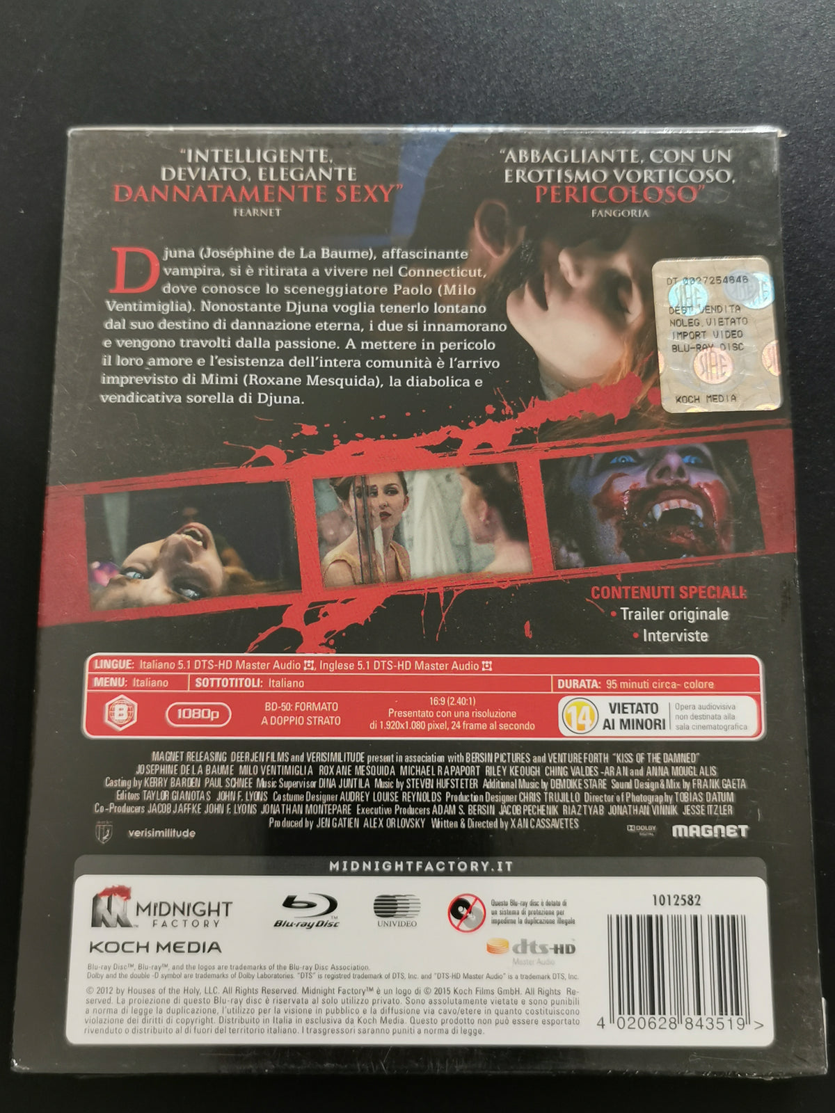 Kiss of the Damned - Limited Edition (Blu-ray) *Nuovo