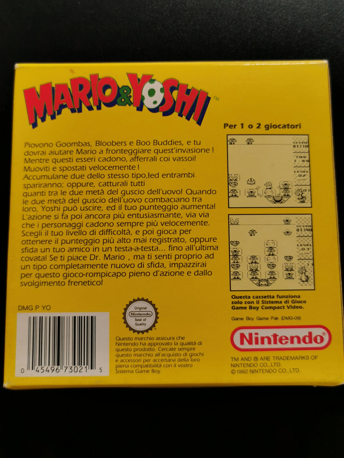 Mario & Yoshi (Game Boy)