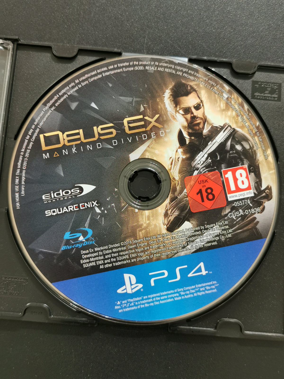 Deus Ex: Mankind Divided (PS4) - Loose
