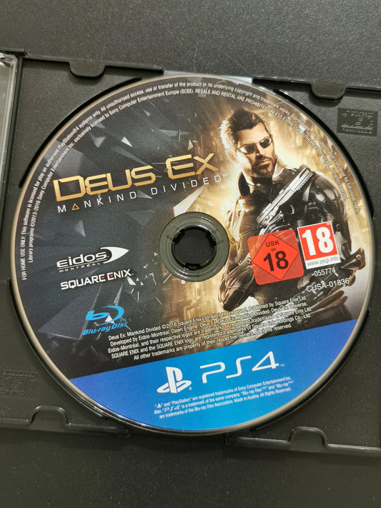 Deus Ex: Mankind Divided (PS4) - Loose