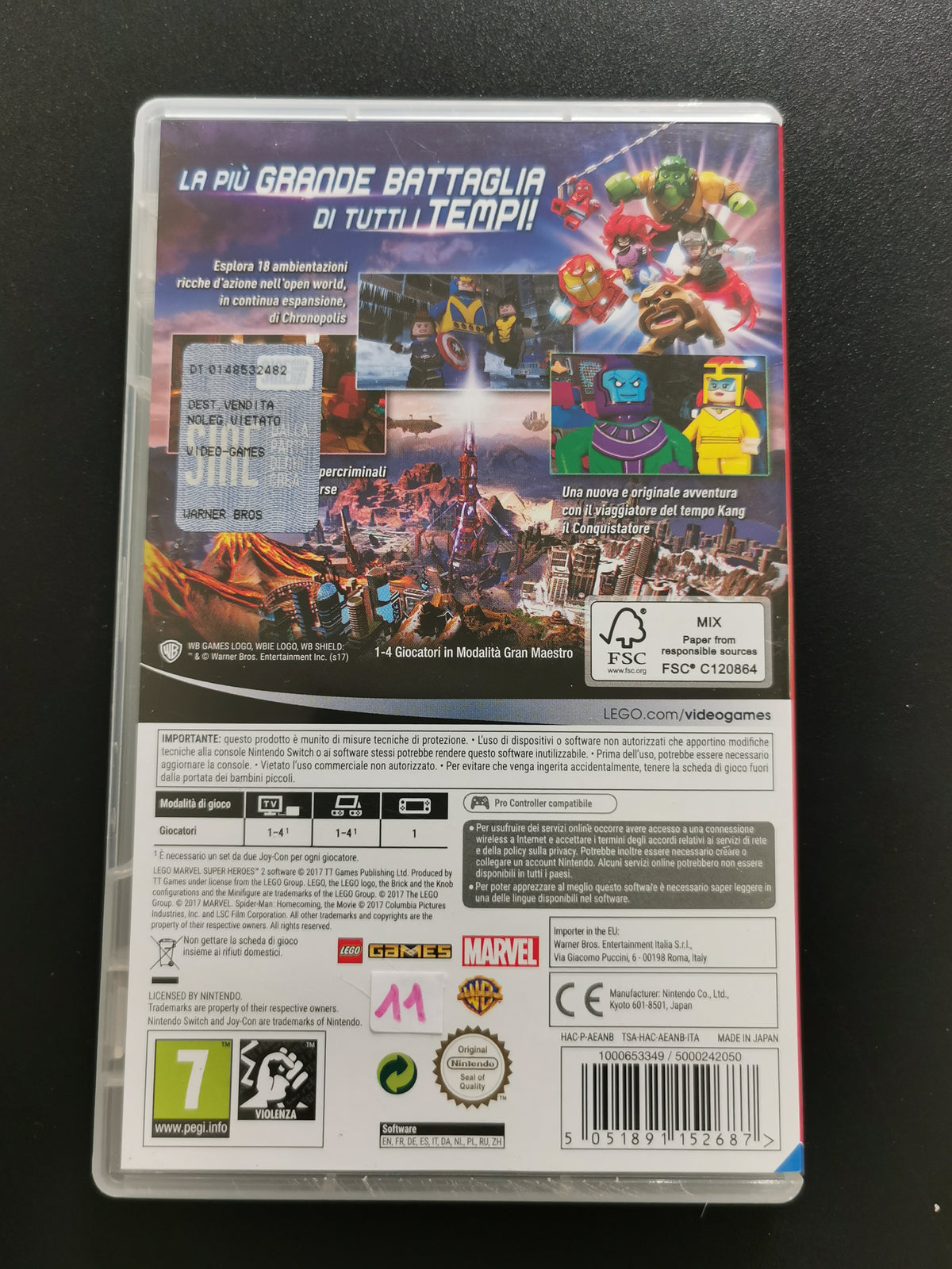 LEGO Marvel Super Heroes 2 (Switch)