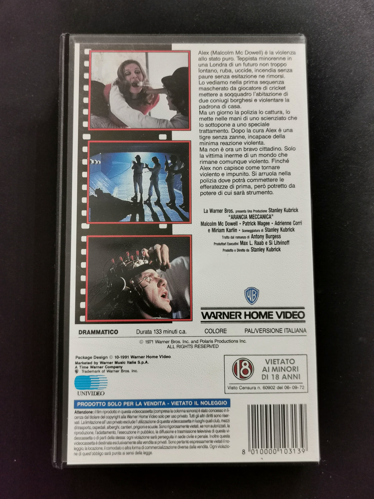 Arancia Meccanica (VHS)