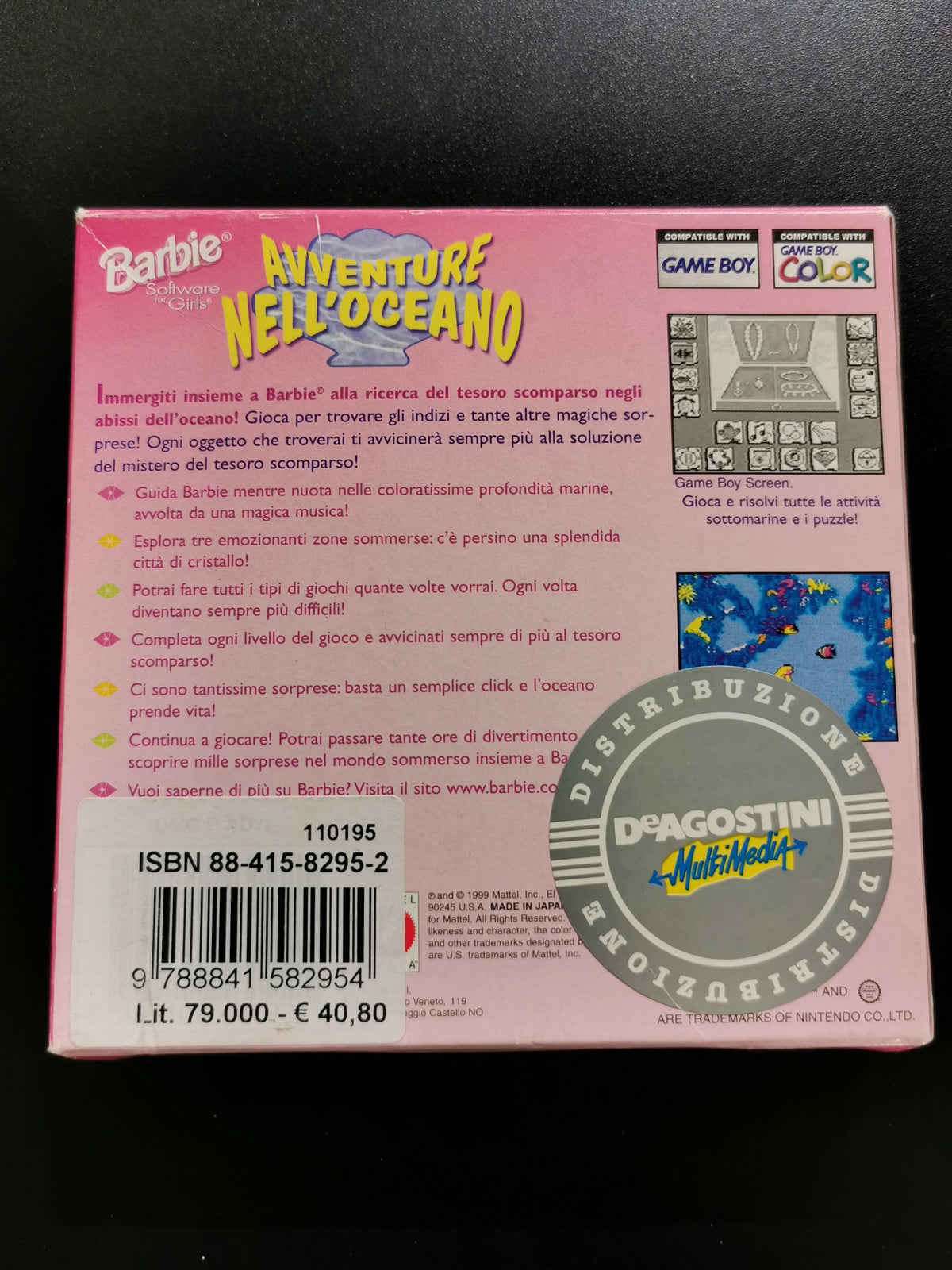 Barbie: Avventure nell’Oceano (Game Boy Color)