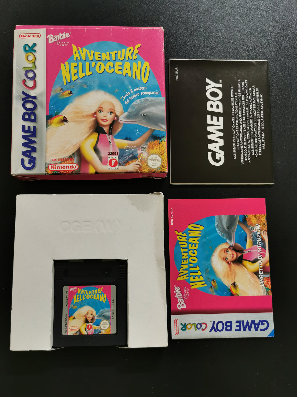 Barbie: Avventure nell’Oceano (Game Boy Color)