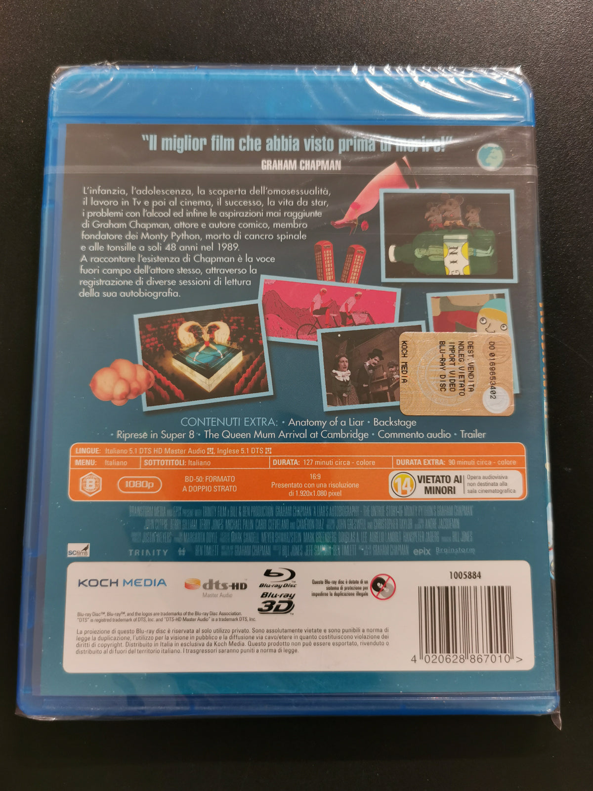A Liar’s Autobiography 3D (Blu-ray 3D + Blu-ray) *Nuovo