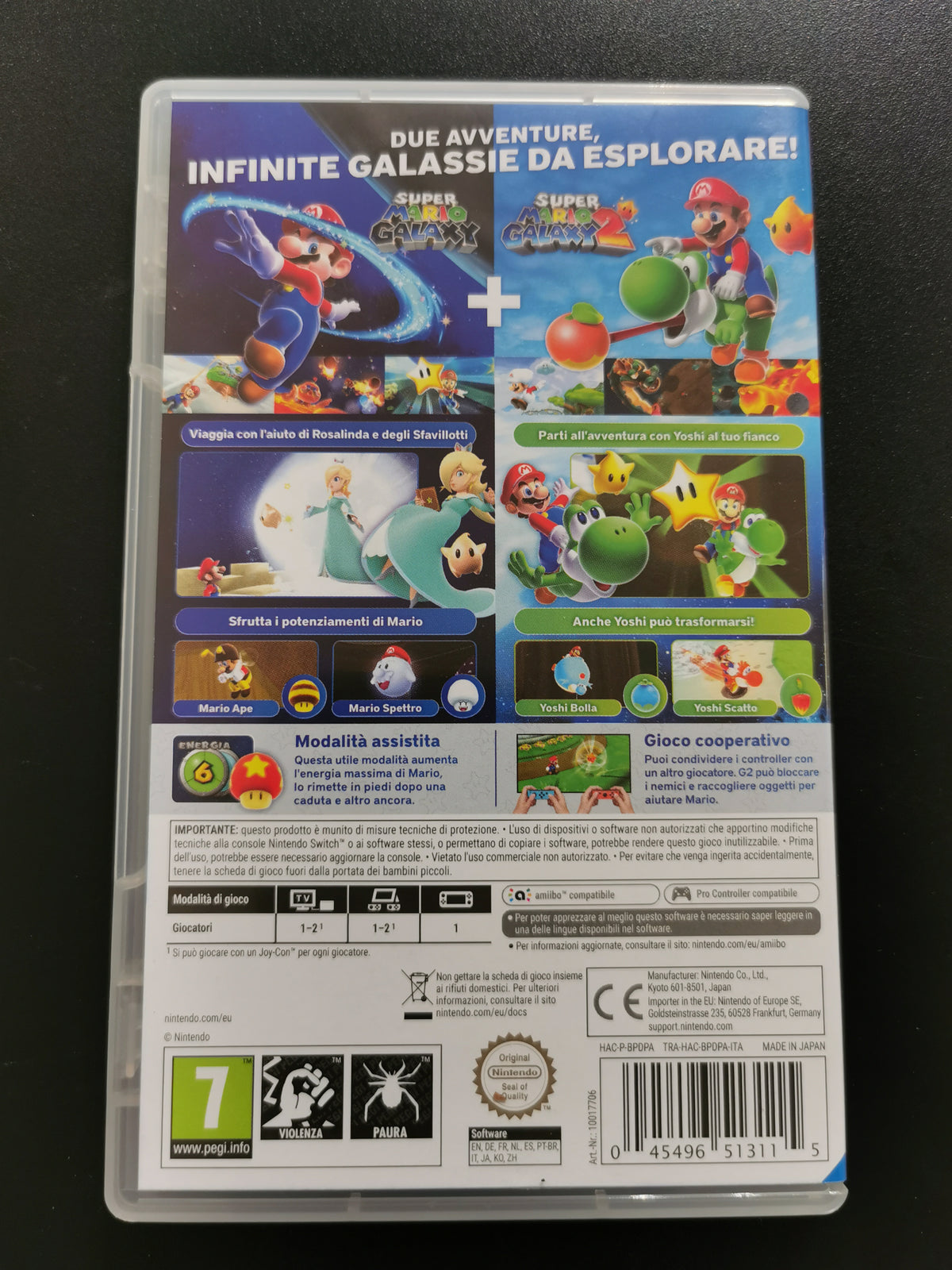 Super Mario Galaxy + Super Mario Galaxy 2 (Switch)