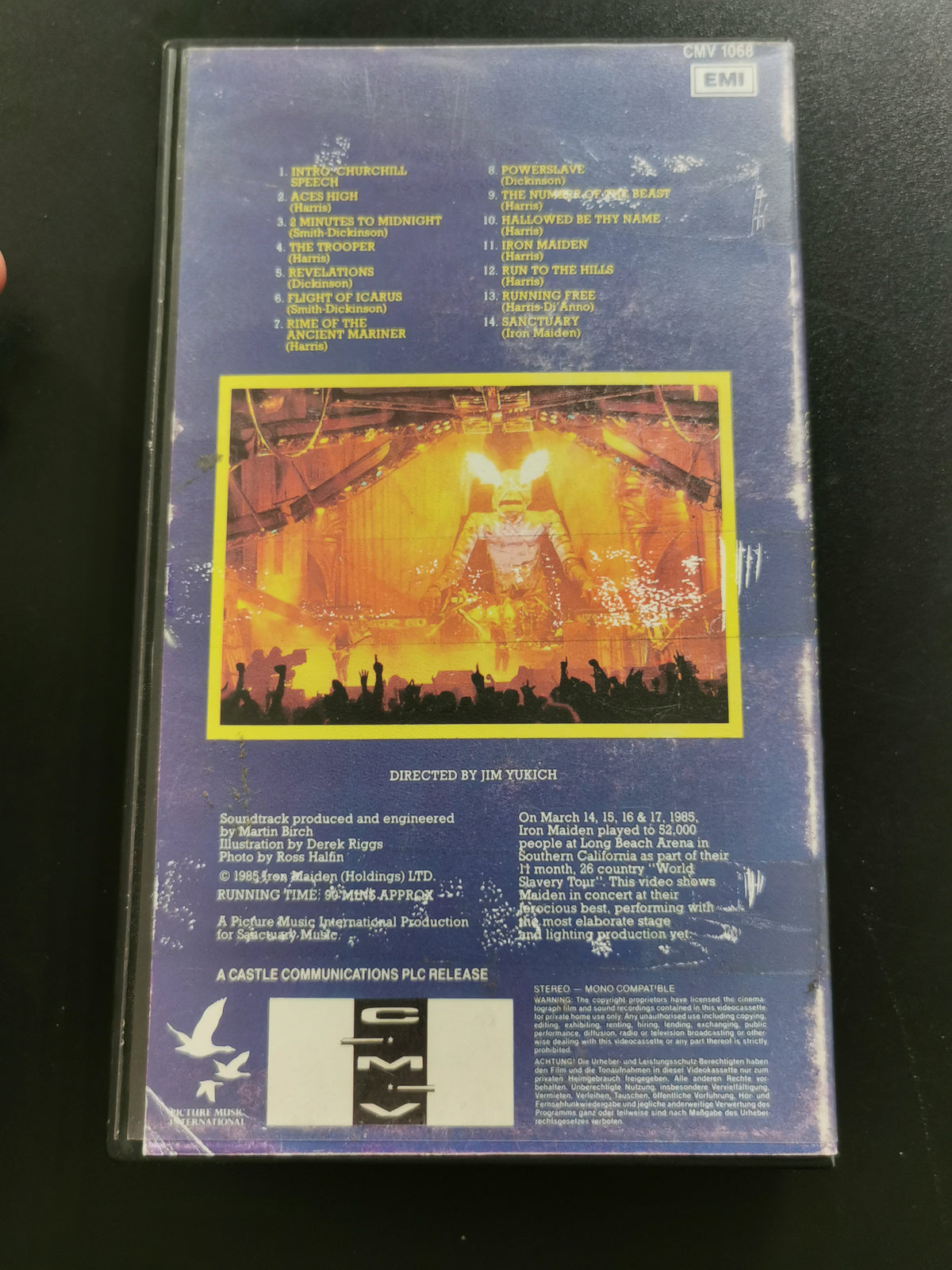 Iron Maiden - Live After Death: World Slavery Tour ’85 (VHS)