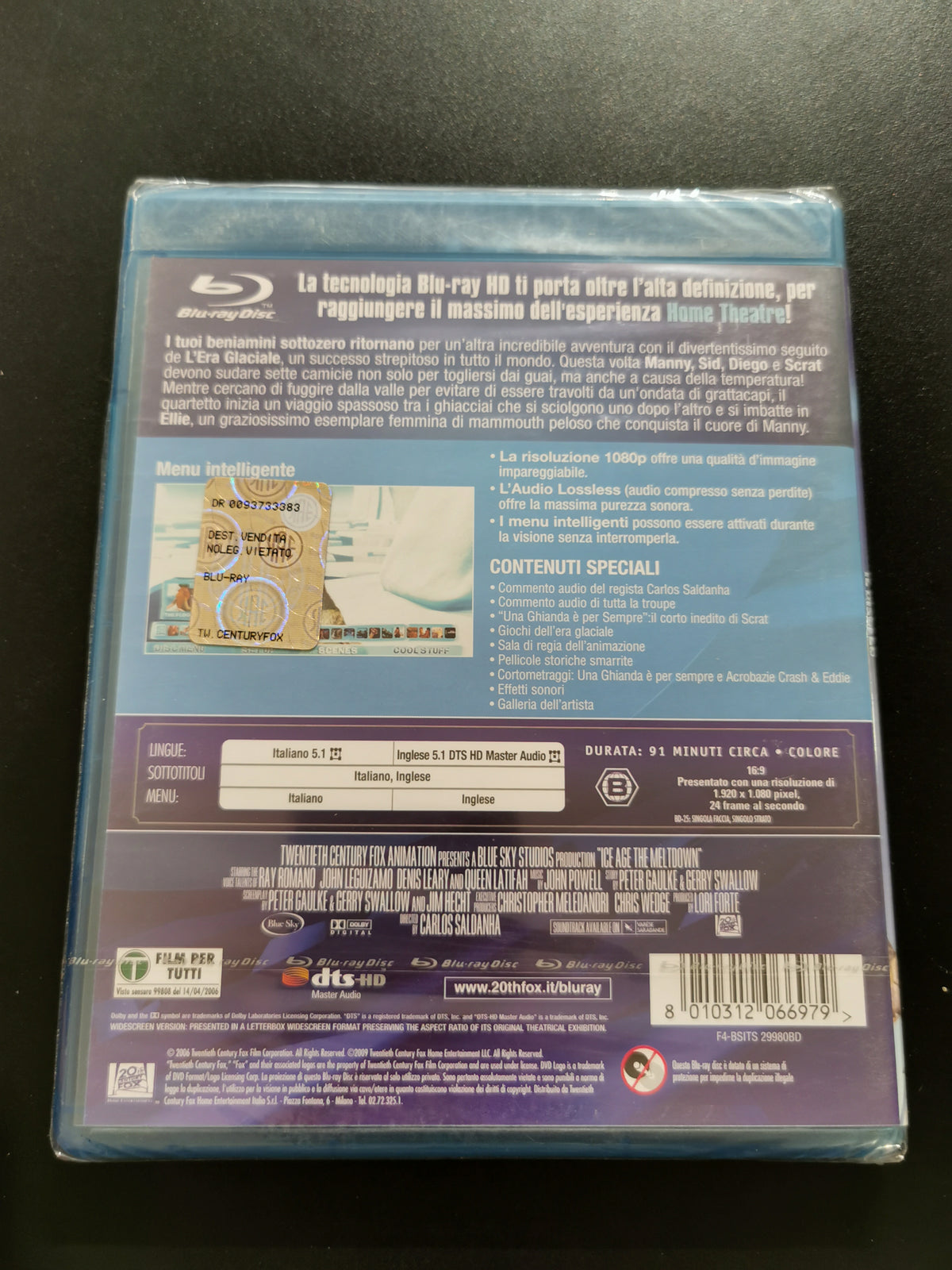 L'Era Glaciale 2 - Il Disgelo (Blu-ray) *Nuovo