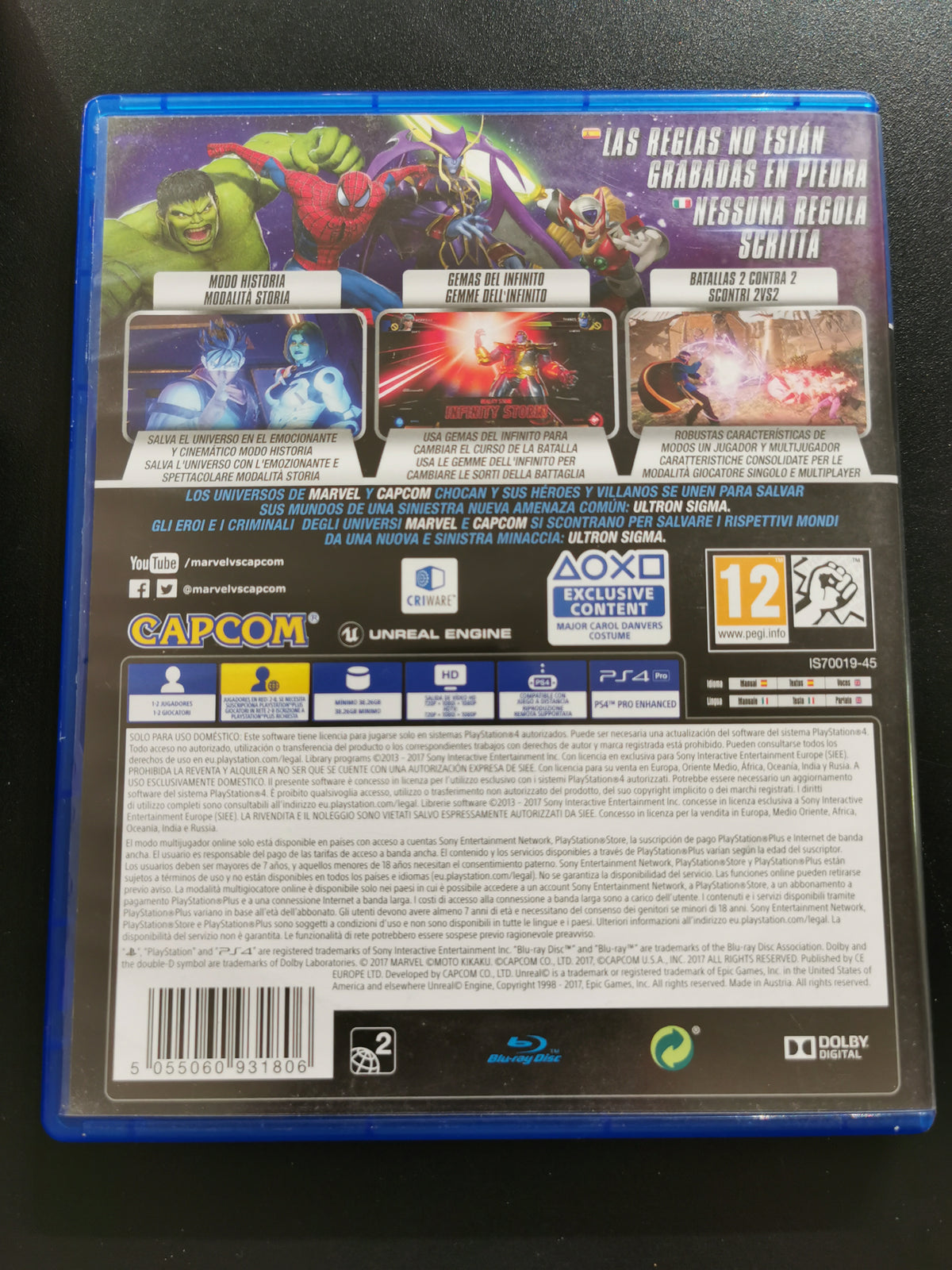 Marvel vs. Capcom: Infinite (PS4)