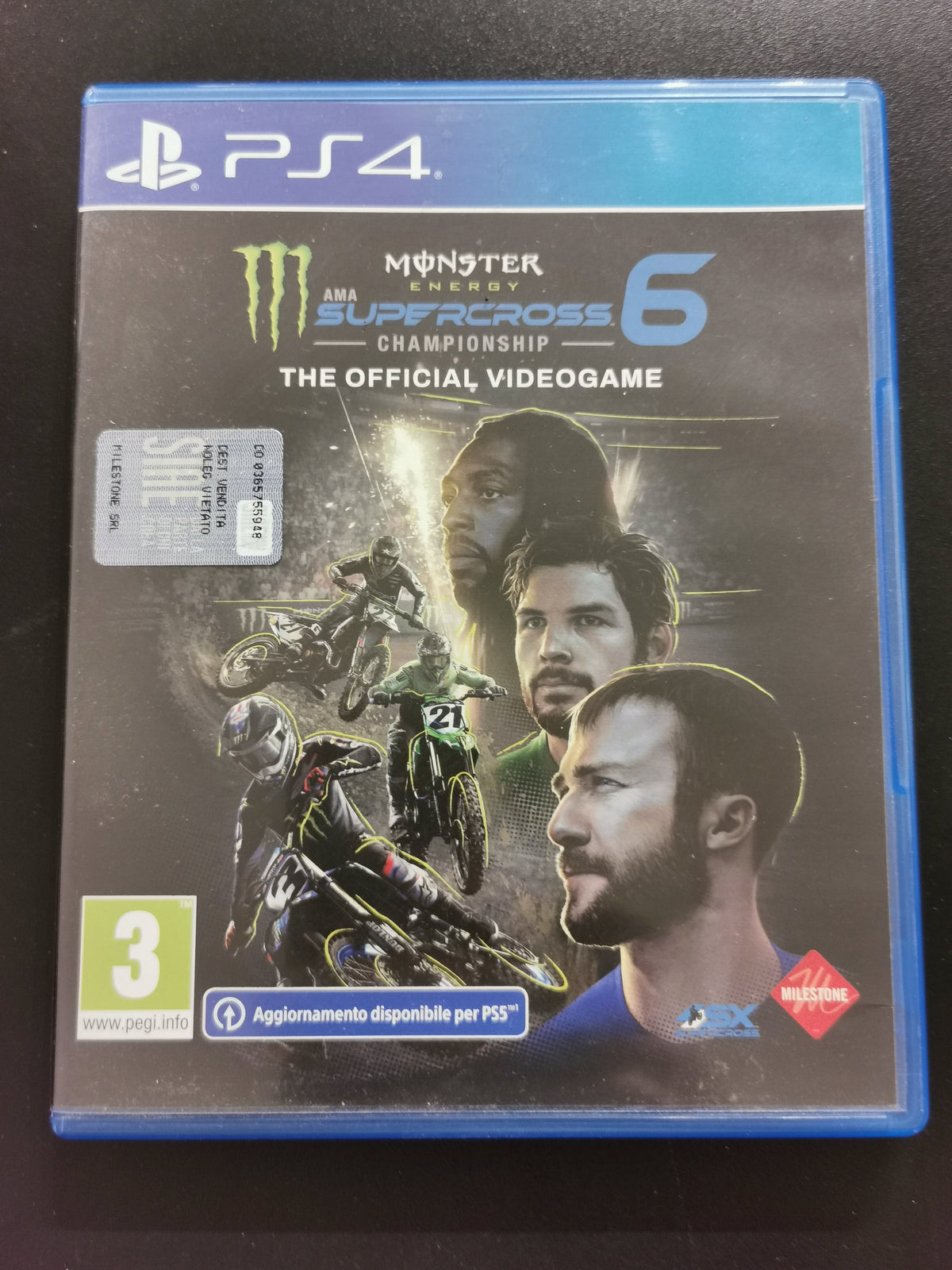 Monster Energy Supercross 6 - The Official Videogame (PS4)