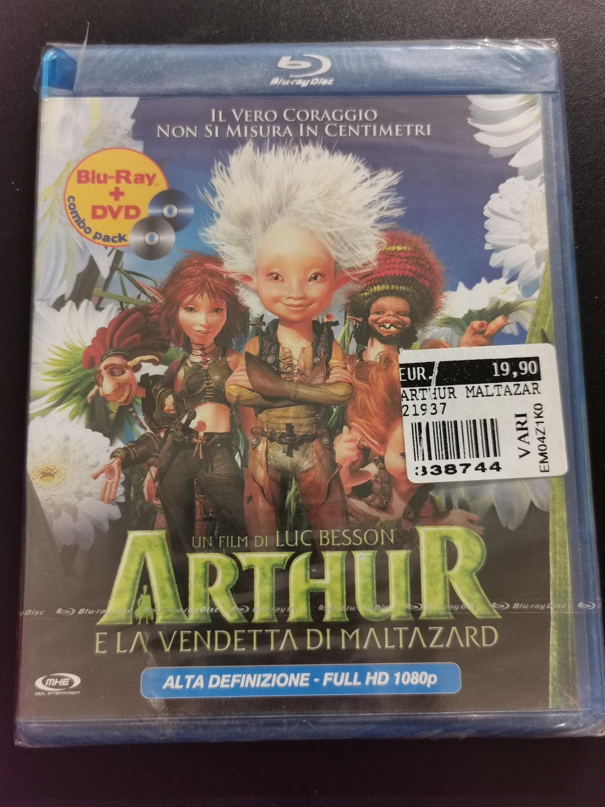 Arthur e la Vendetta di Maltazard (Blu-ray) + (DVD) *Nuovo
