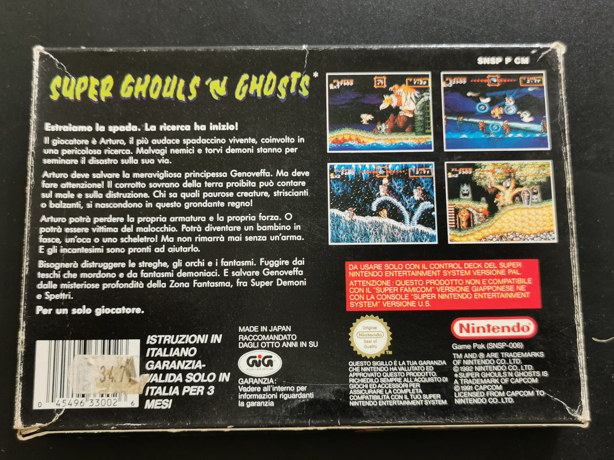 Super Ghouls 'n Ghosts (SNES)