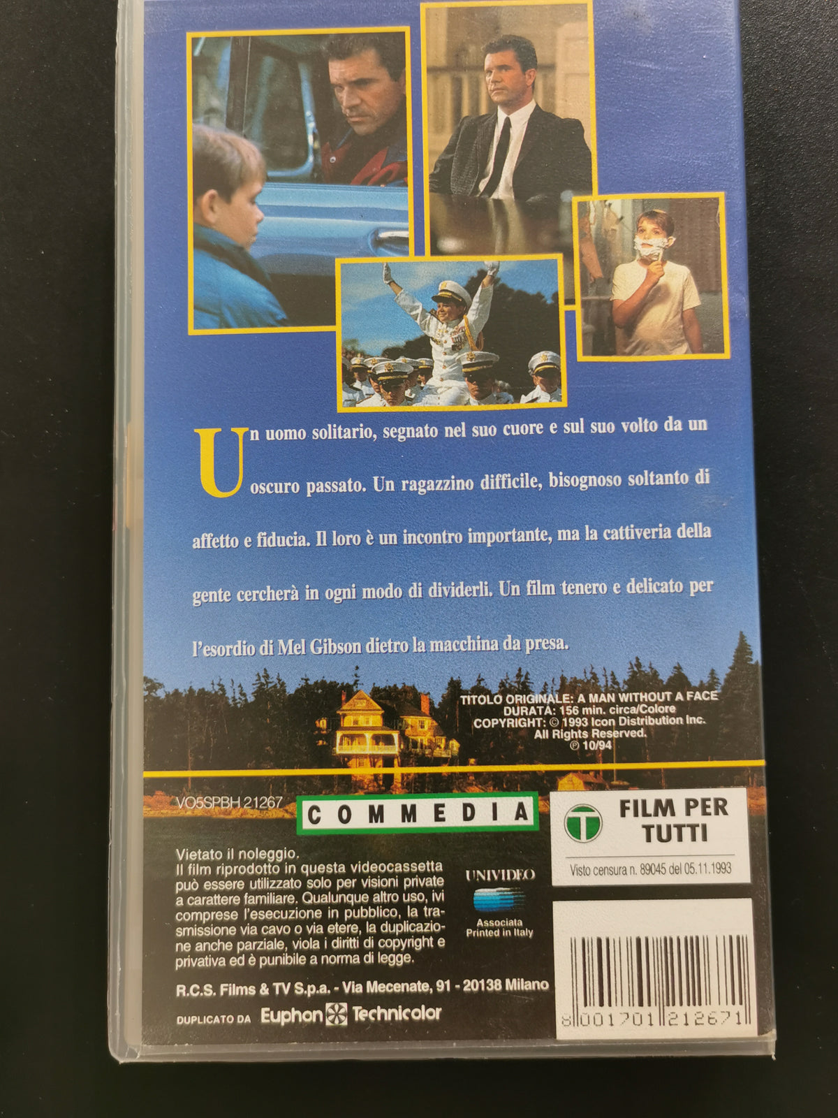 L'Uomo Senza Volto (VHS)