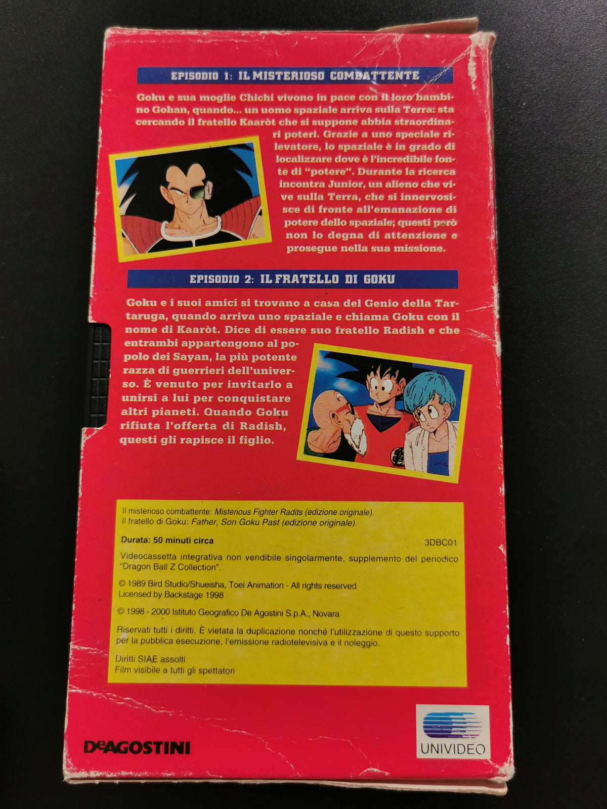 Dragon Ball Z - Il misterioso combattente / Il fratello di Goku (VHS)