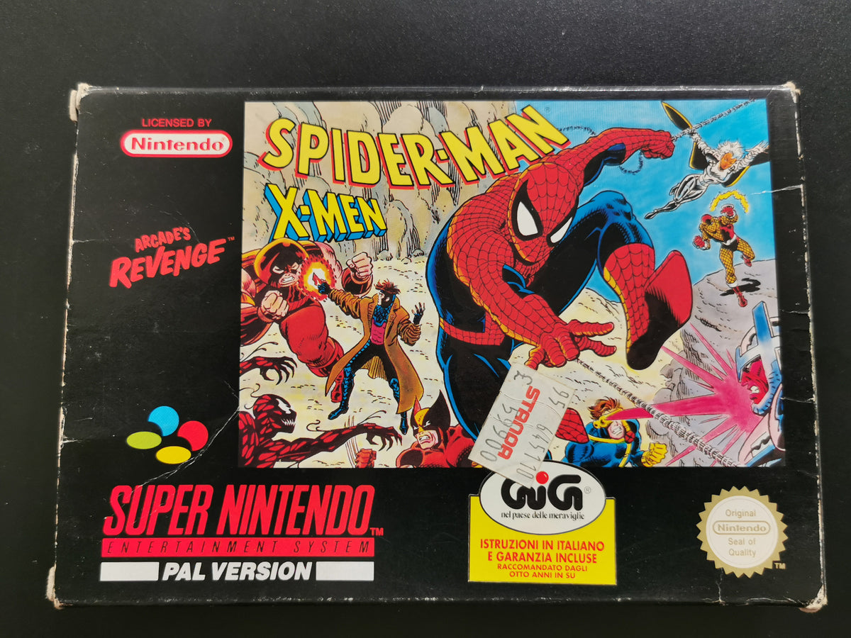 Spider-Man and the X-Men in Arcade's Revenge (SNES)