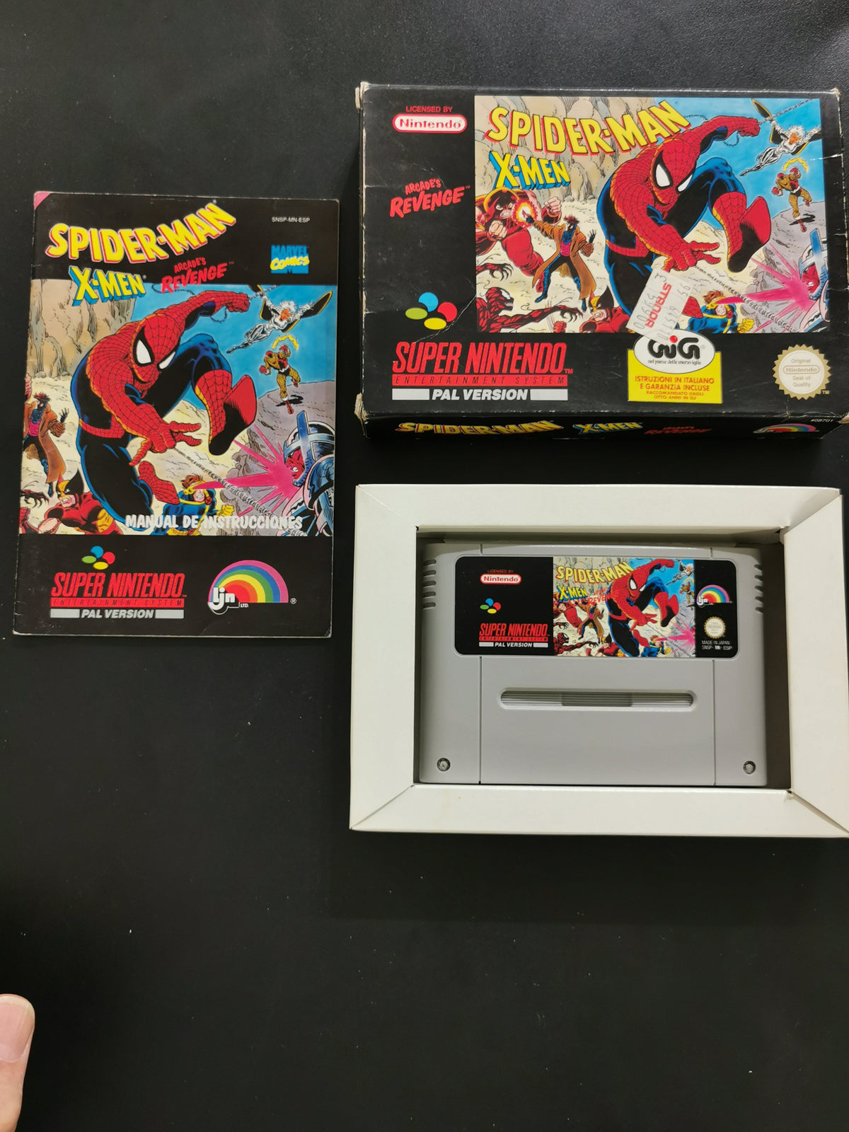 Spider-Man and the X-Men in Arcade's Revenge (SNES)