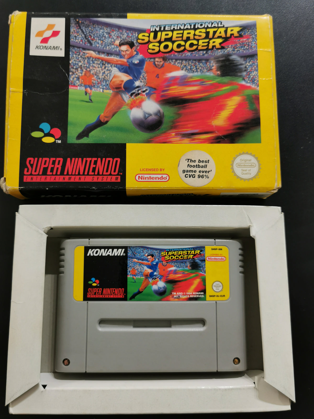 International Superstar Soccer (SNES) - Senza manuale