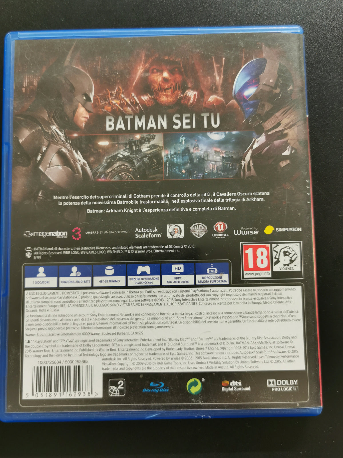 Batman: Arkham Knight (PS4) - Playstation Hits