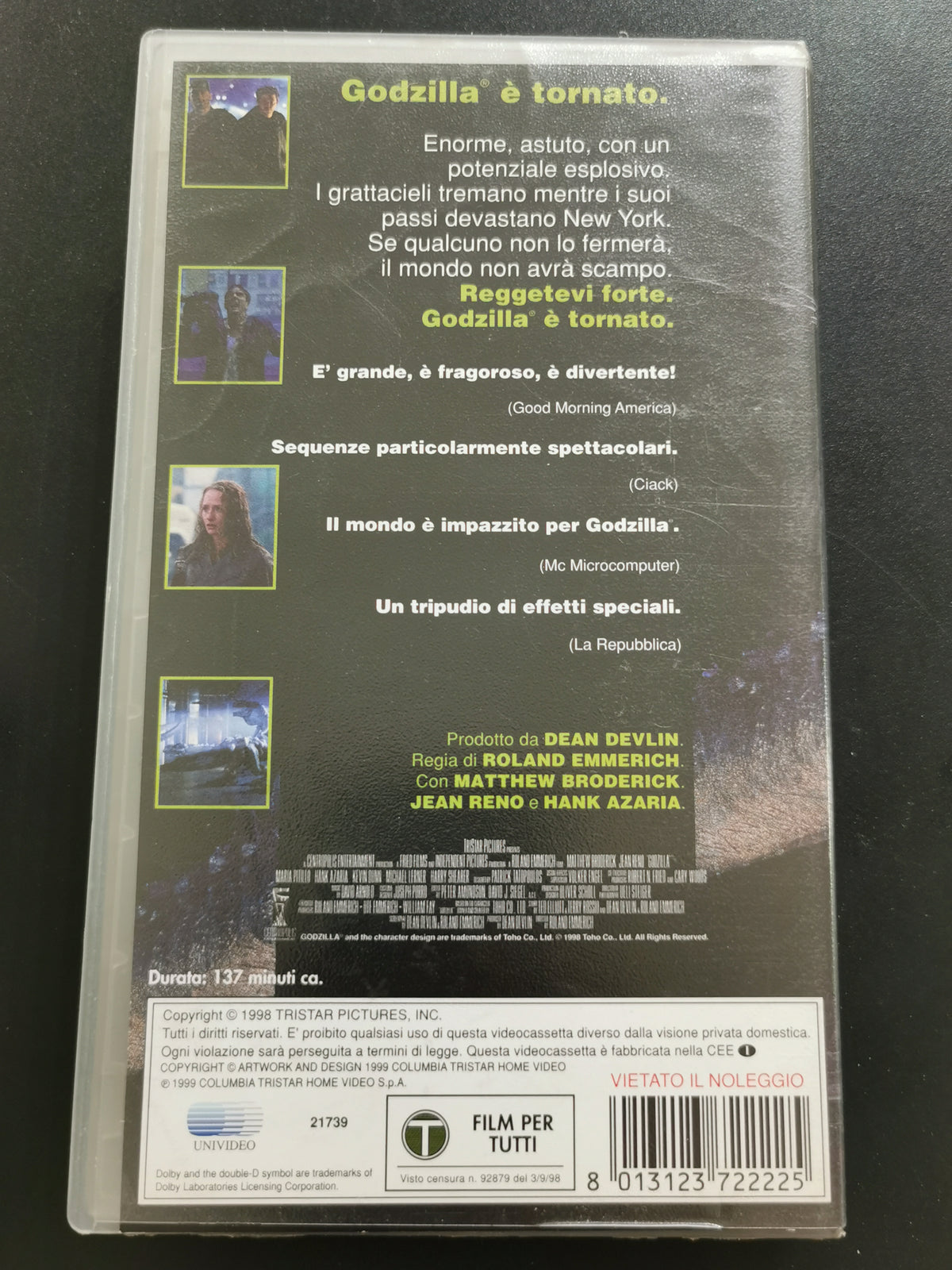 Godzilla (VHS)