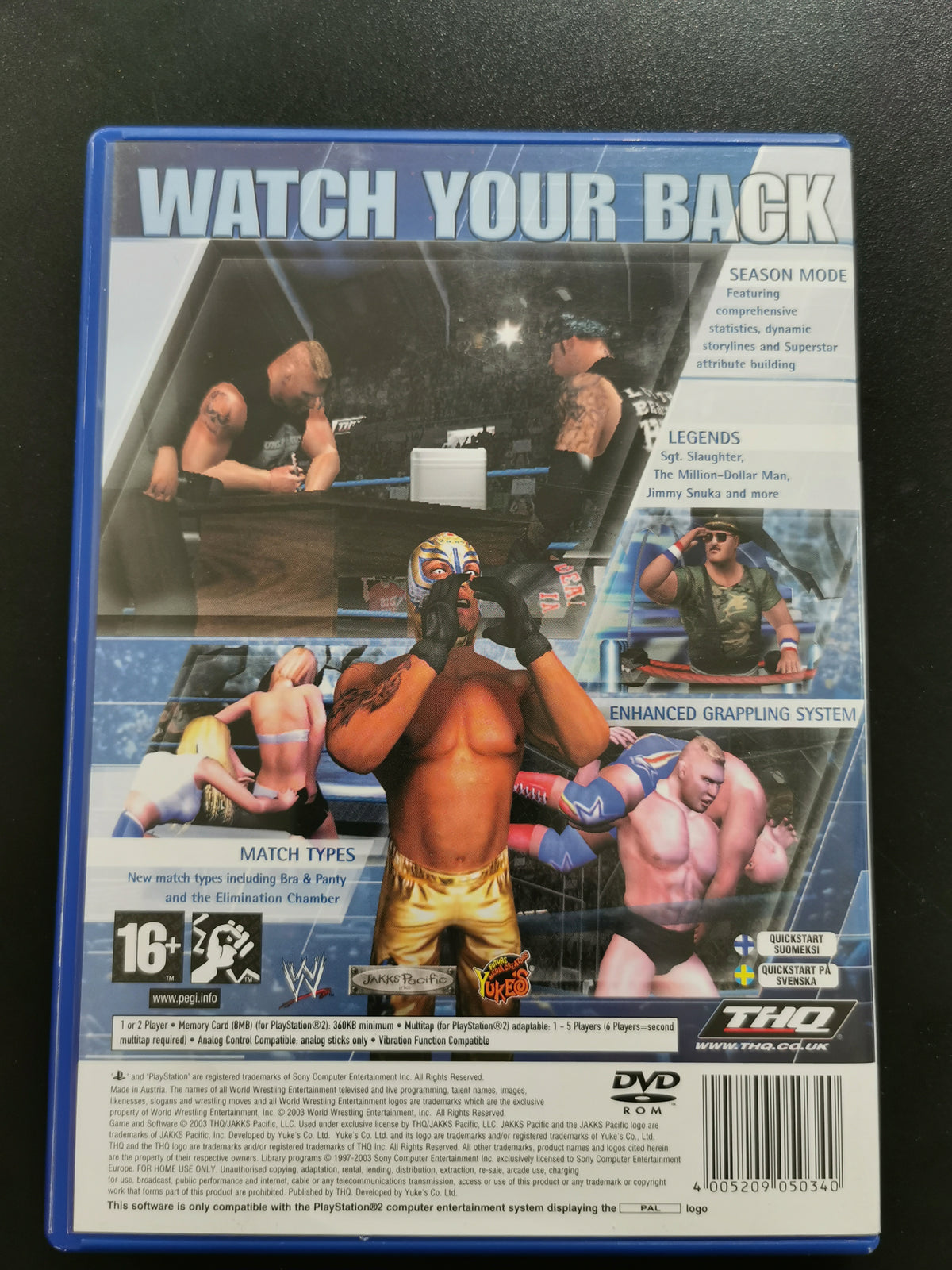 WWE SmackDown! Here Comes the Pain (PS2)