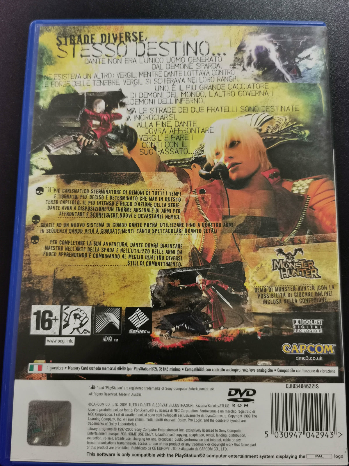 Devil May Cry 3: Dante's Awakening (PS2)