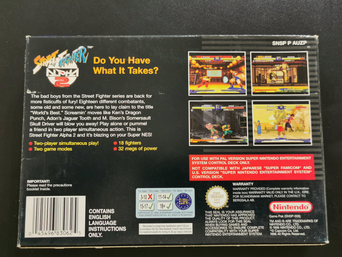 Street Fighter Alpha 2 (SNES)