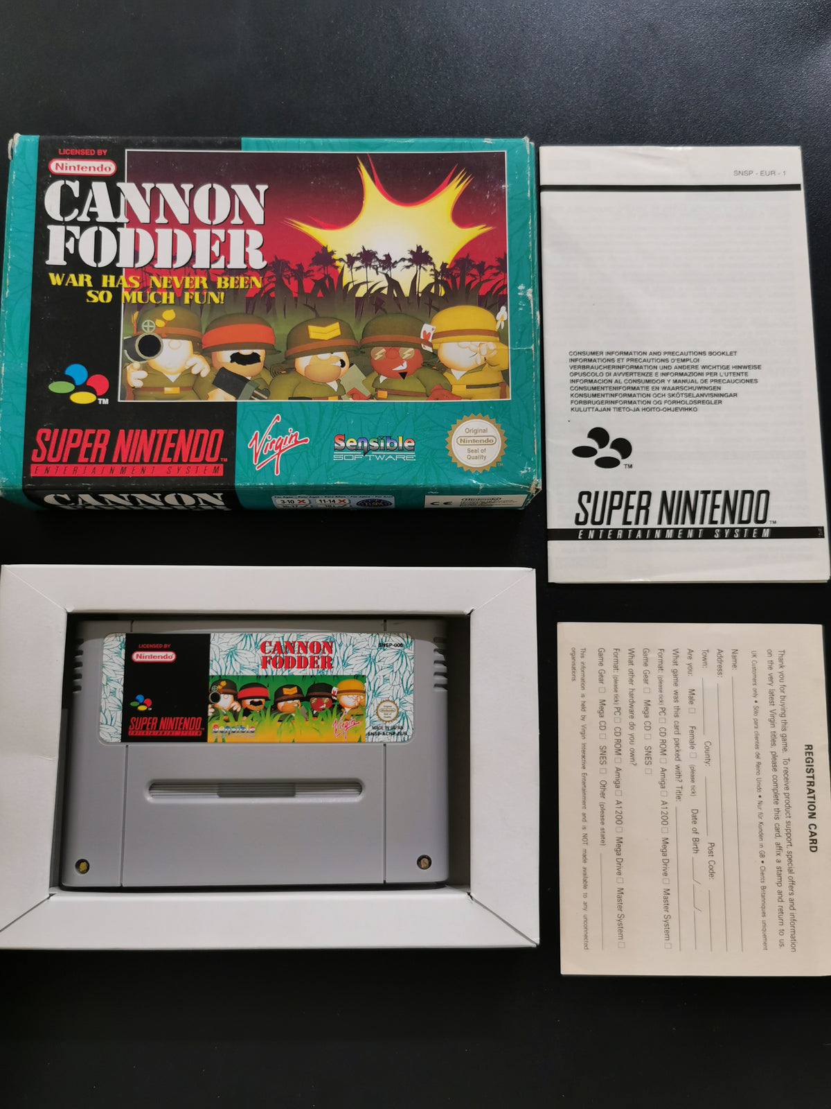 Cannon Fodder (SNES) - Senza Manuale