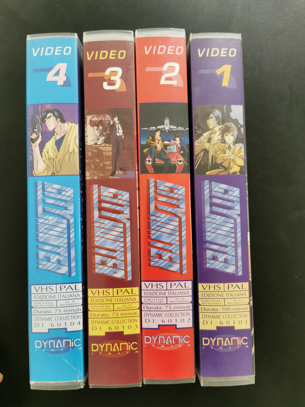 City Hunter '91 - Volumi 1-4 (VHS)