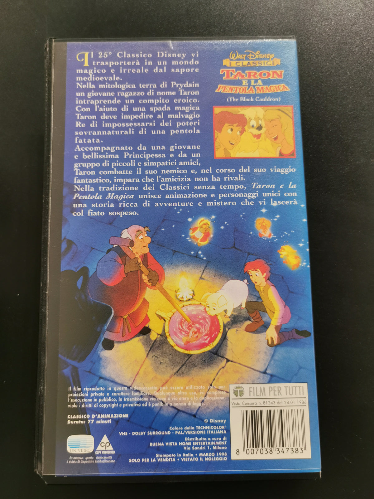 Taron e la Pentola Magica (VHS)