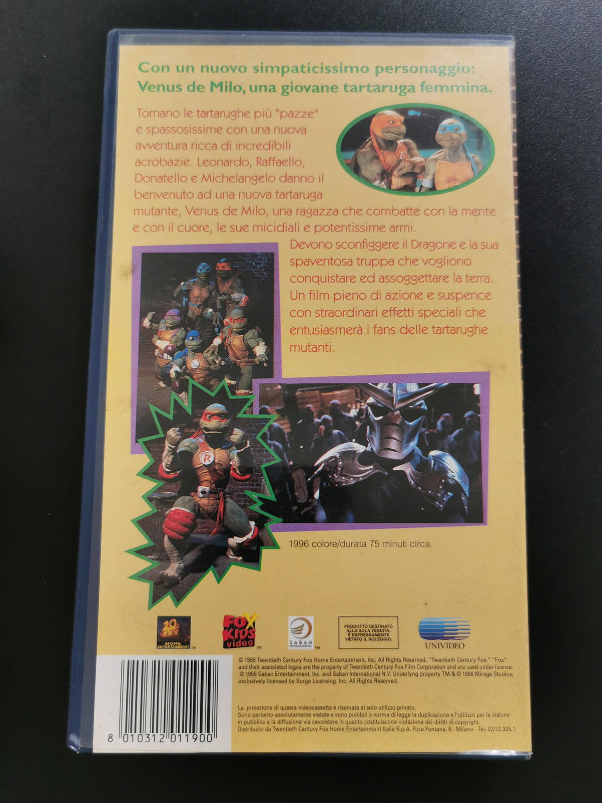 Tartarughe Ninja: L’Ultima Mutazione - L’Est Incontra L’Ovest (VHS)