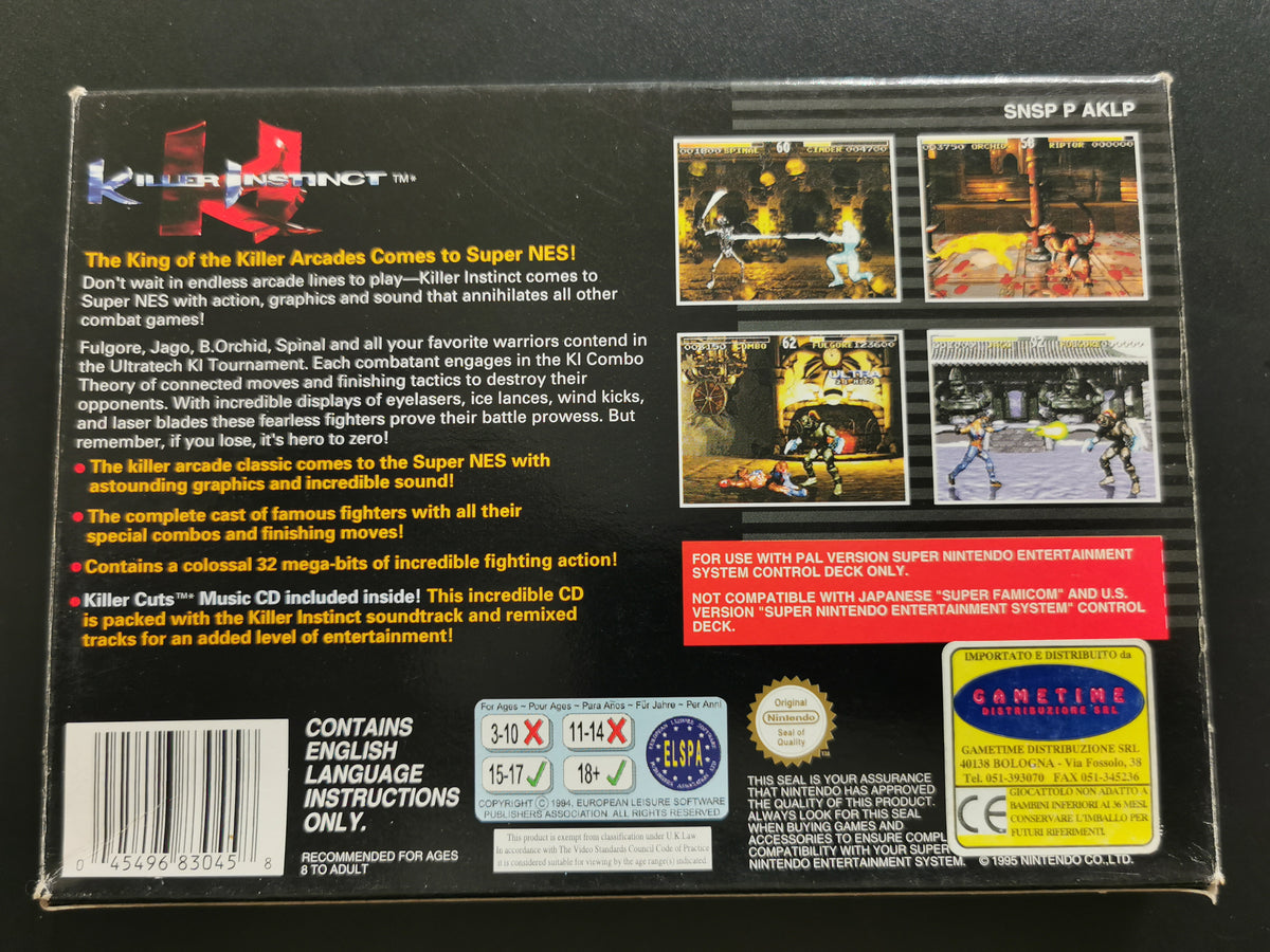 Killer Instinct (SNES)