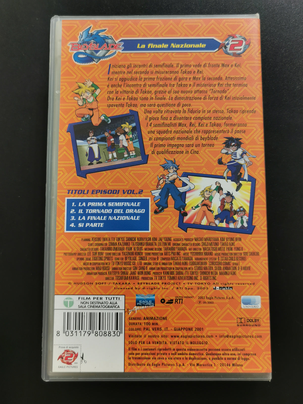 Beyblade Vol. 2 - La Finale Nazionale (VHS)