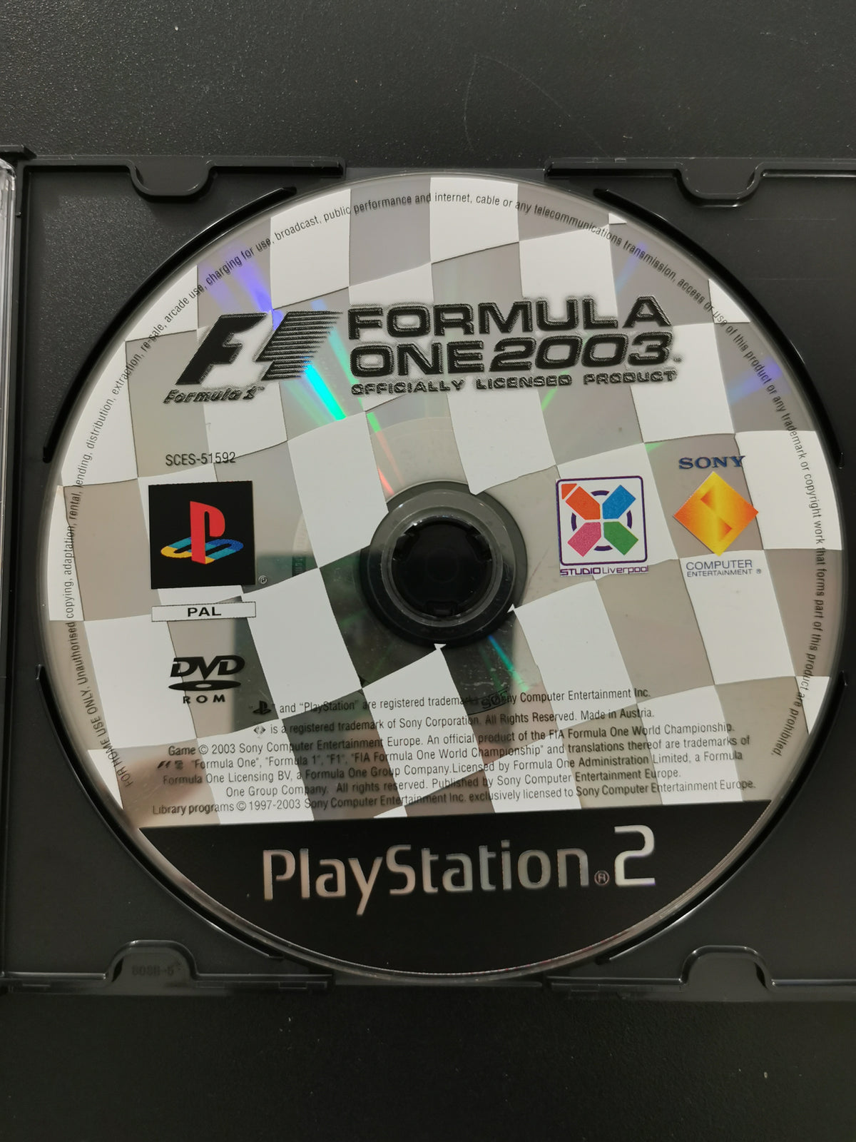 Formula One 2003 (PS2) - Loose