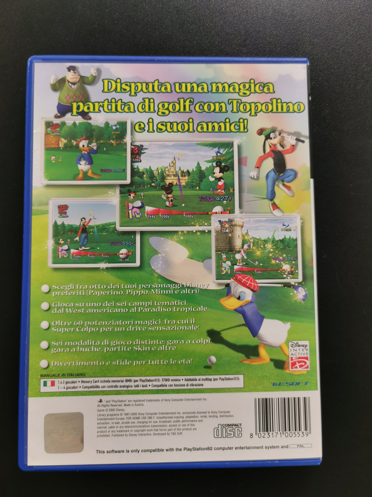 Disney Golf (PS2) – Senza manuale
