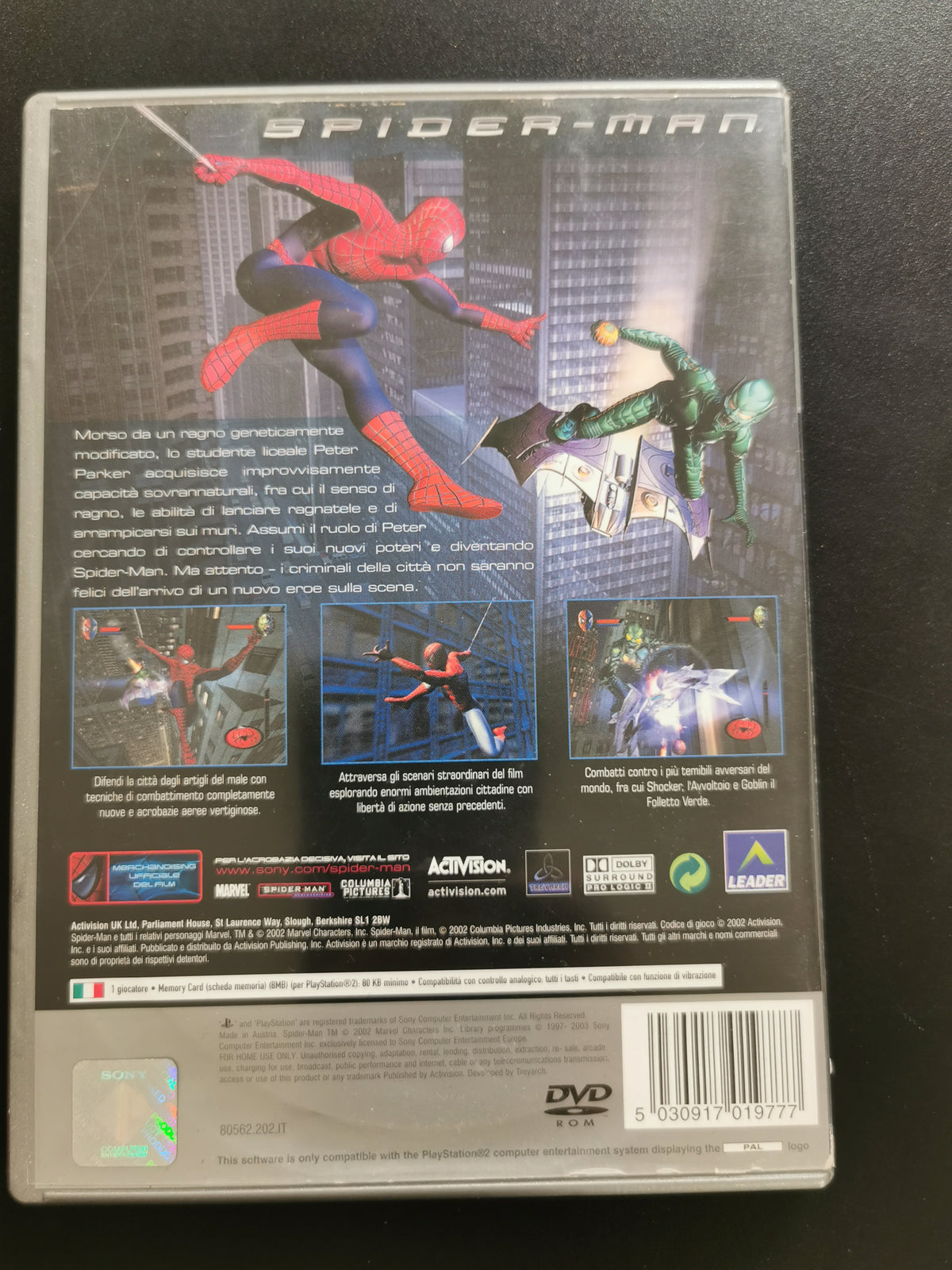 Spider-Man - Platinum (PS2)
