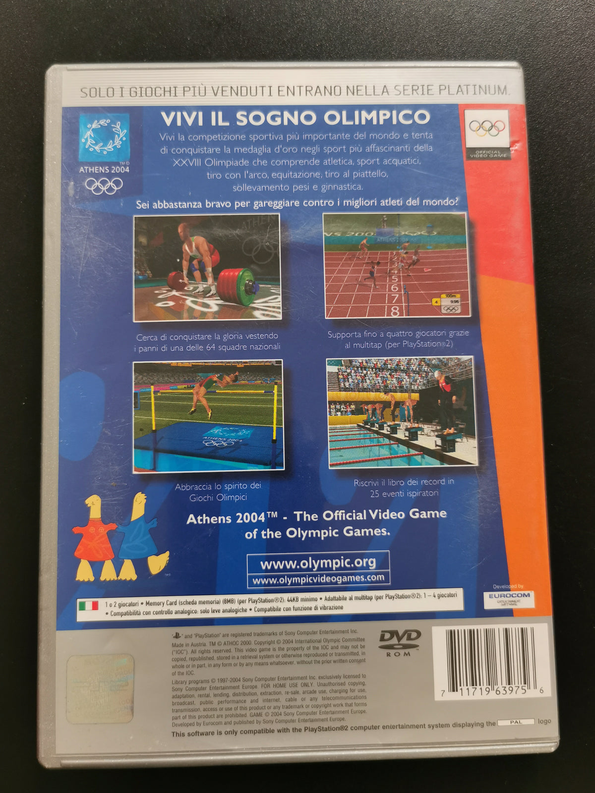 Athens 2004 (PS2) - Platinum - Senza manuale