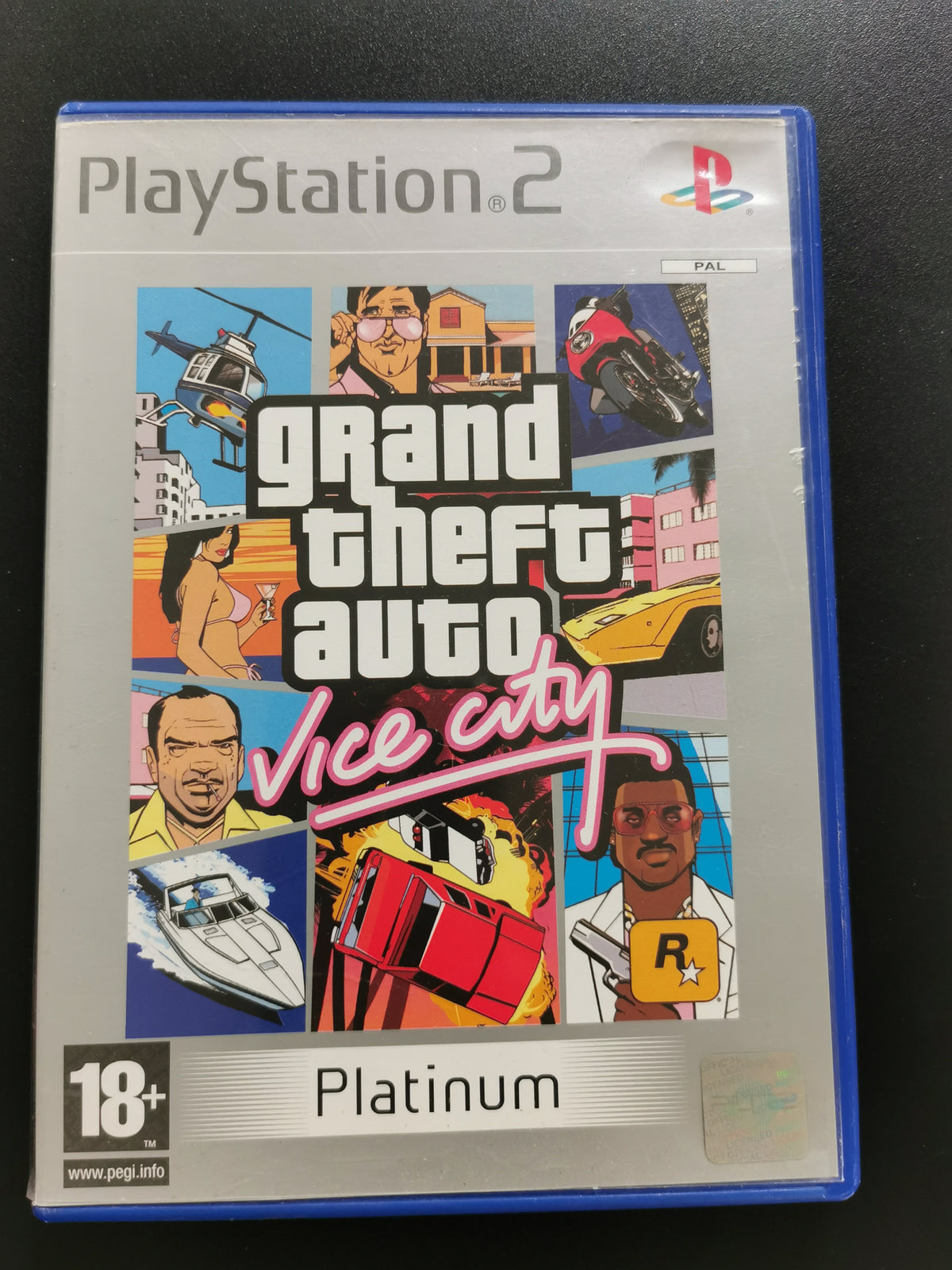 Grand Theft Auto: Vice City - Platinum - Senza manuale (PS2)