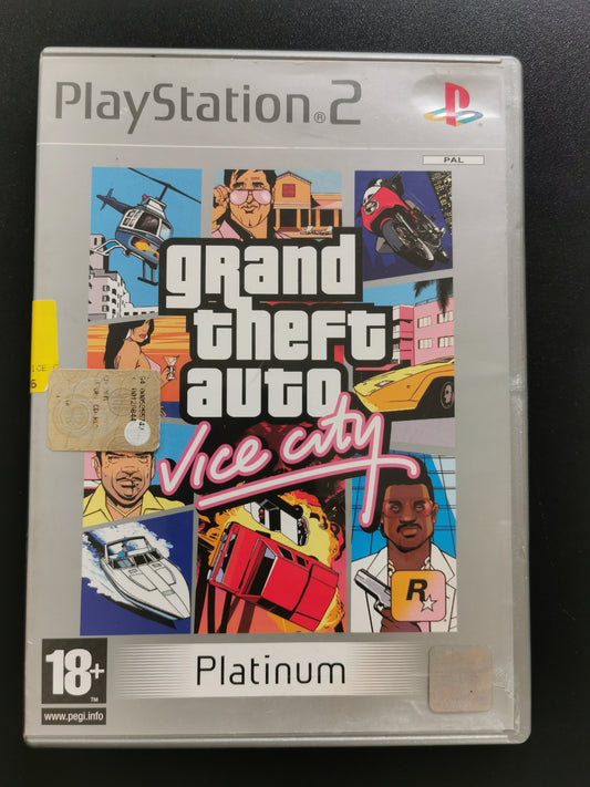 Grand Theft Auto: Vice City - Platinum - Senza manuale (PS2)
