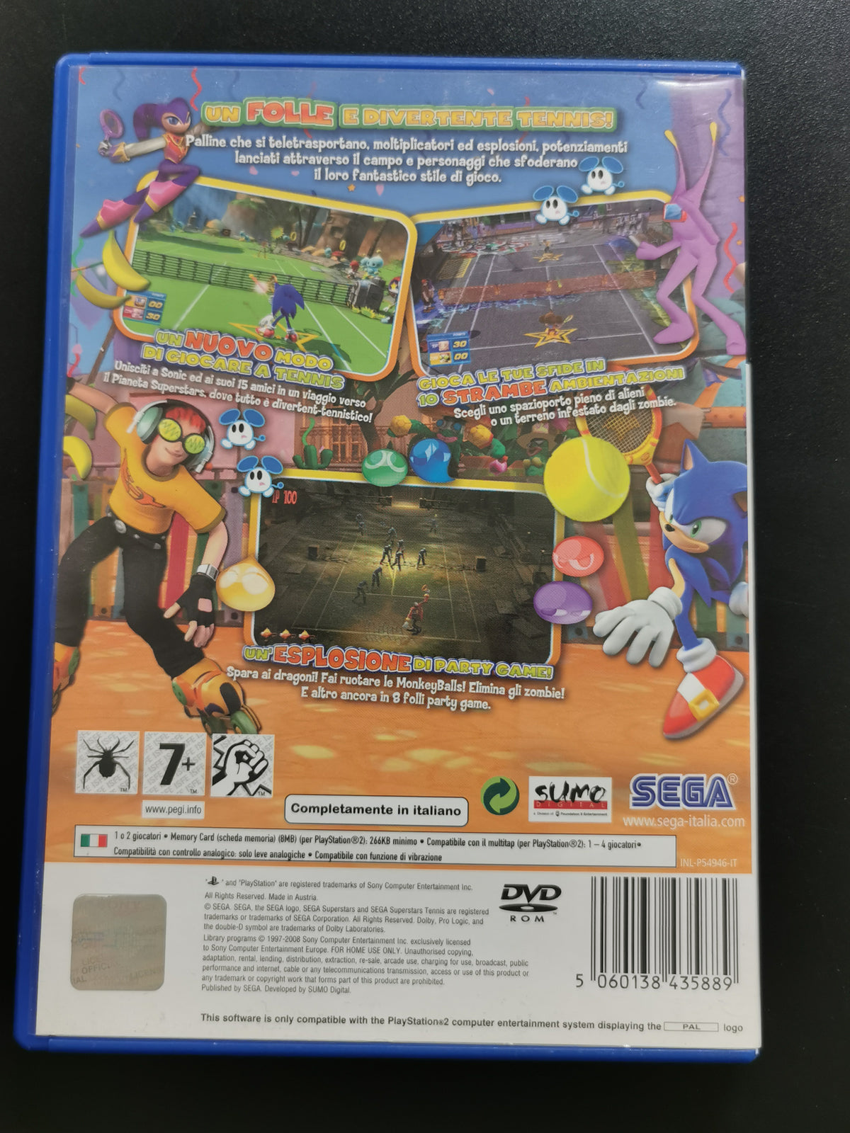 SEGA Superstars Tennis (PS2)