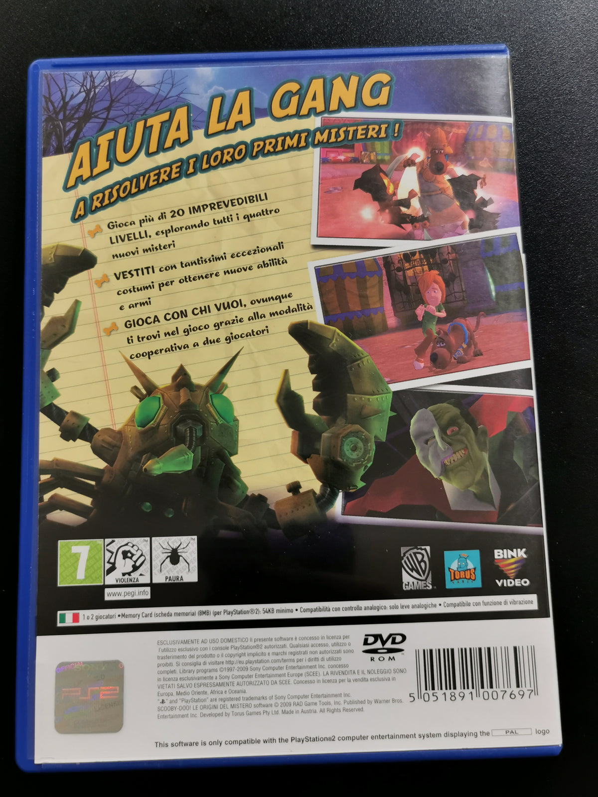 Scooby-Doo! Le Origini del Mistero (PS2)