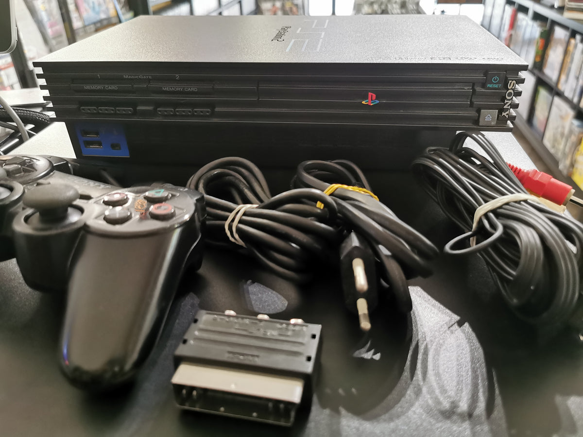 Console Sony PS2 Fat SCPH-30004 + Controller + Memory Card