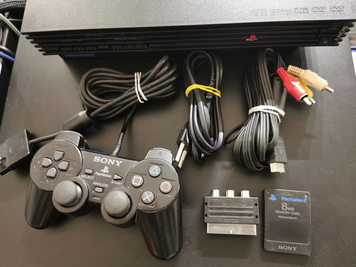 Console Sony PS2 Fat SCPH-30004 + Controller + Memory Card